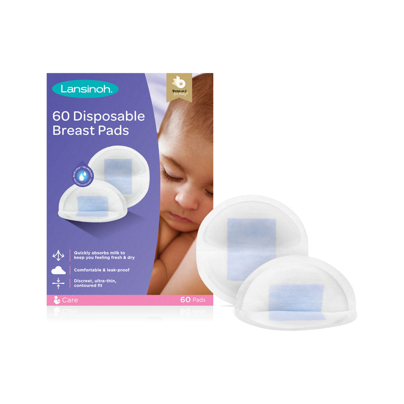 Lansinoh Disposable Nursing Pads 60Pk at Baby City