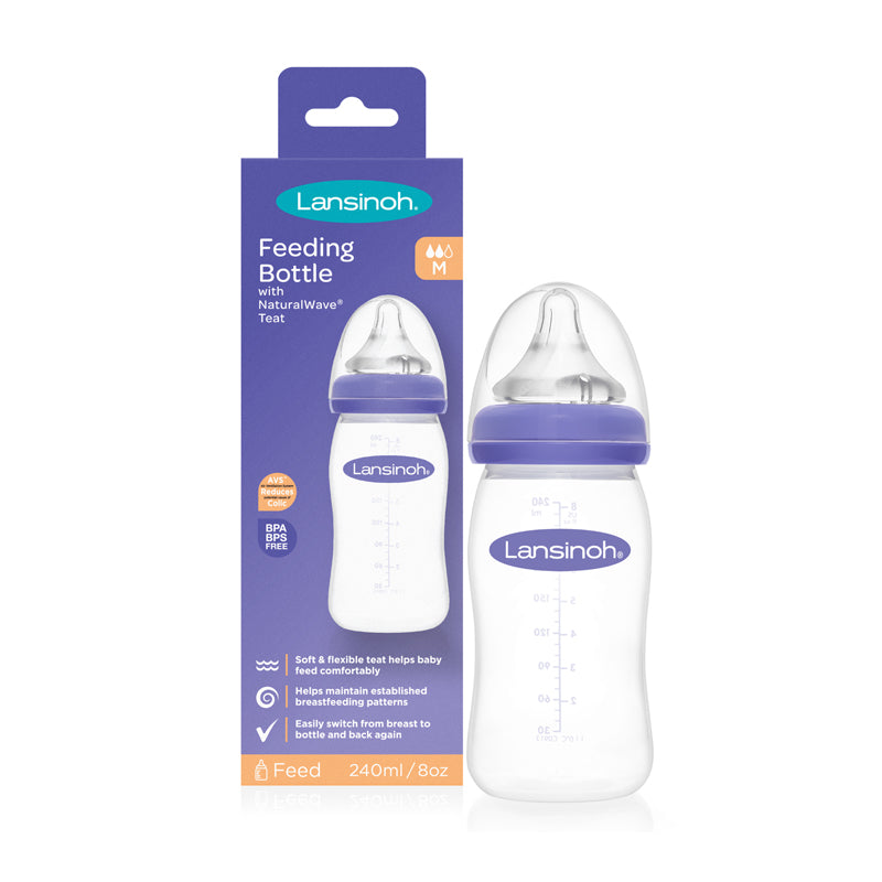 Lansinoh Feeding Bottle 240ml at Baby City