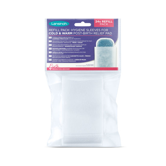 Lansinoh Hot & Cold Relief Pad Sleeves Refill 24pk at Baby City