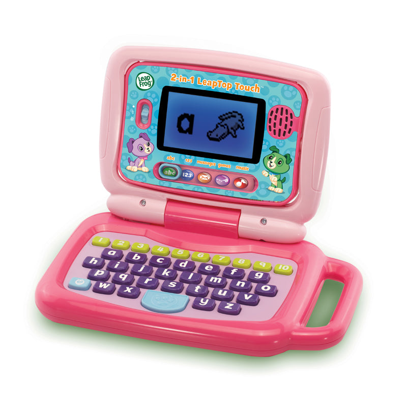 Leap Frog 2-in-1 LeapTop Touch Laptop pink at Baby City