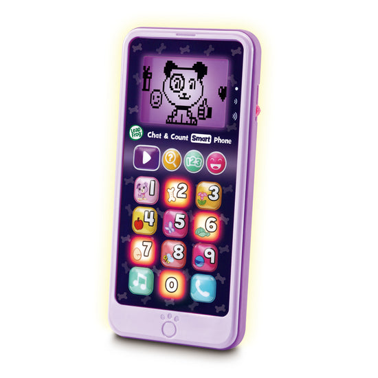 Leap Frog Chat & Count Smart Phone Violet Refresh at Baby City