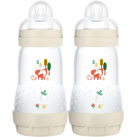 MAM Easy Start Anti Colic Bottle Nature 260ml 2Pk at Baby City