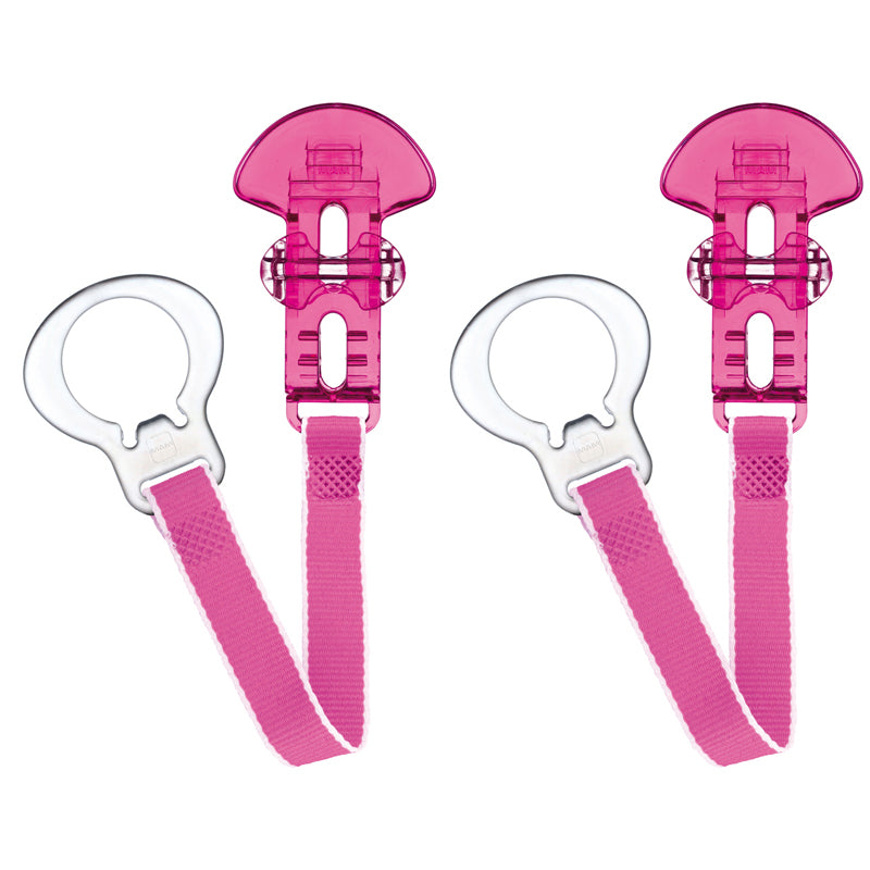 MAM Style Clip Pink 2Pk at Baby City