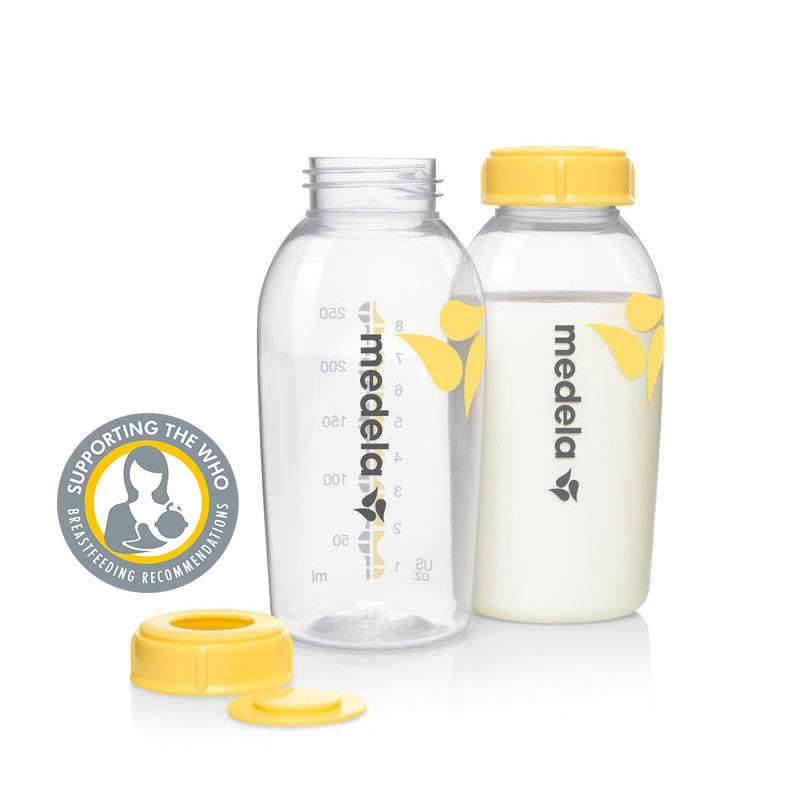 Medela Breastmilk Storage Bottles 250ml 2Pk at Baby City