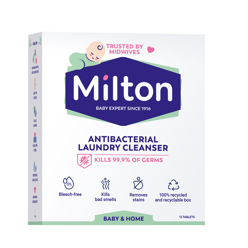 Milton Antibacterial Laundry Cleanser Tablets at Baby City