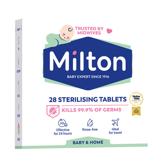 Milton Standard Sterilising Tablet 28Pk at Baby City