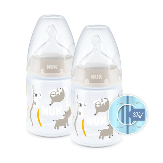 NUK First Choice Temperature Control Bottle 150ml 2Pk at Baby City