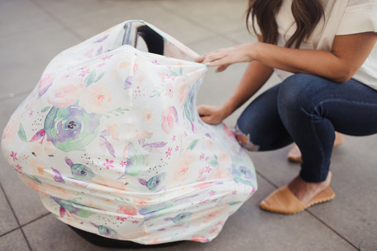 Load image into Gallery viewer, Shop Baby City&amp;#39;s Copper Pearl Multi-Use Cover Bloom
