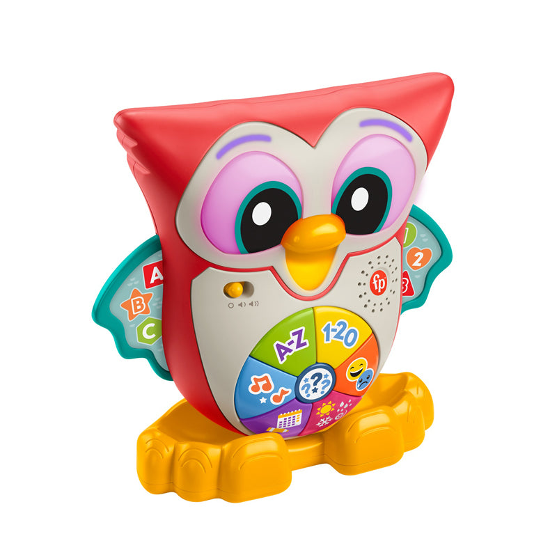Load image into Gallery viewer, Fisher-Price Linkamals Wise Eyes Owl l Baby City UK Stockist
