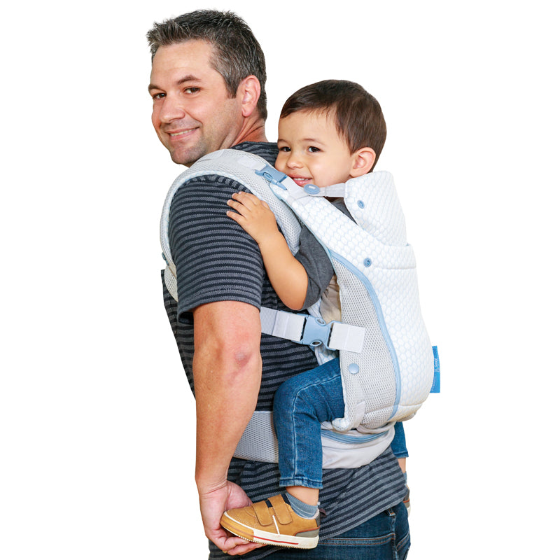 Baby City Stockist of Infantino Staycool™ 4-In-1 Soft And Breathable Convertible Carrier