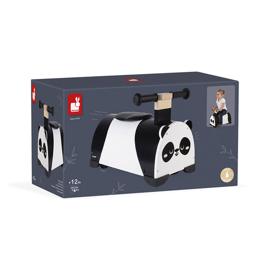 Shop Baby City's Janod Panda Ride-On