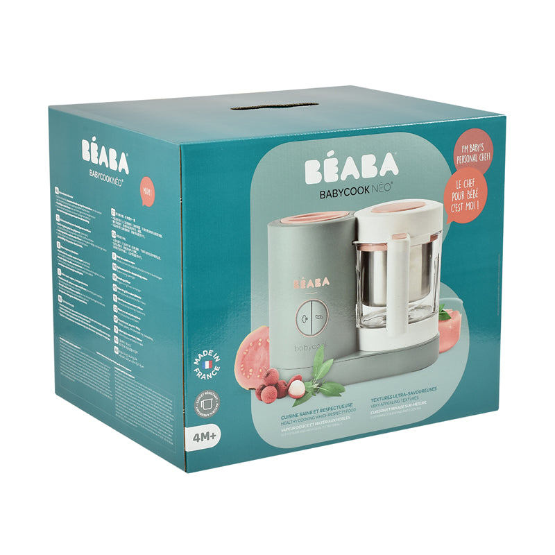 Baby City Retailer of Béaba Babycook® Neo Baby Food Steamer Blender Eucalyptus