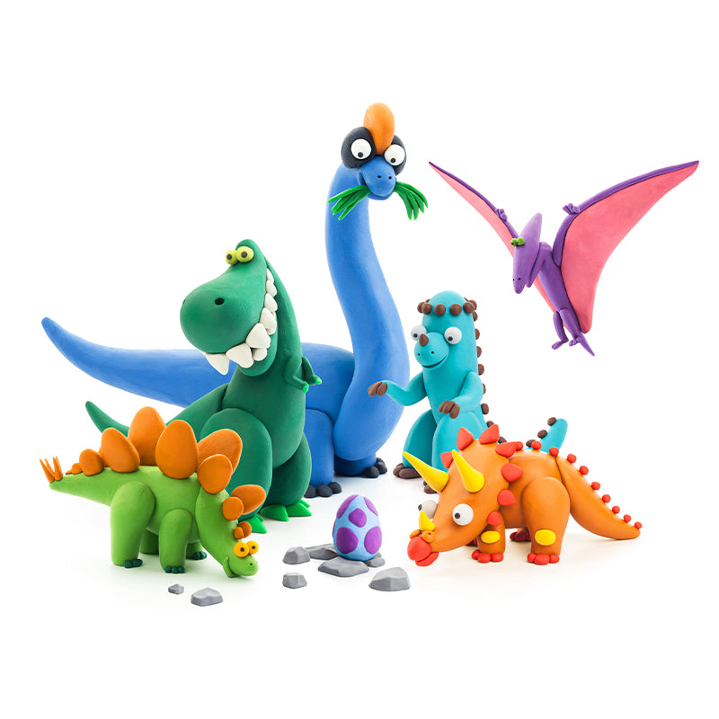 Hey Clay Dinos Set l To Buy at Baby City