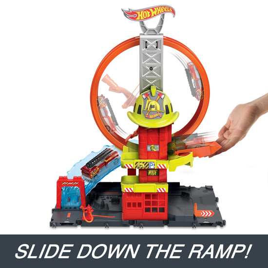 Load image into Gallery viewer, Baby City Retailer of Hot Wheels City Fire Station
