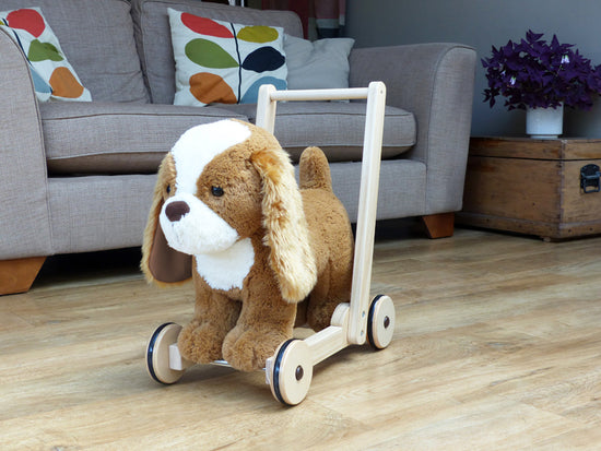 Baby City Retailer of Little Bird Told Me Push Along Peanut Pup