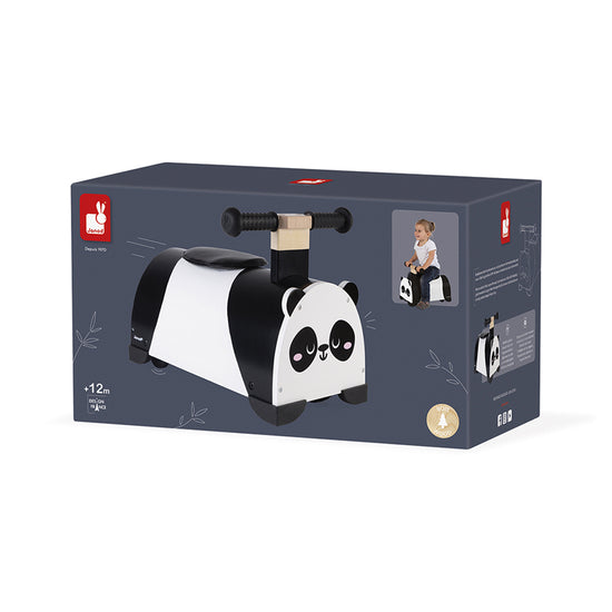 Load image into Gallery viewer, Baby City Stockist of Janod Panda Ride-On
