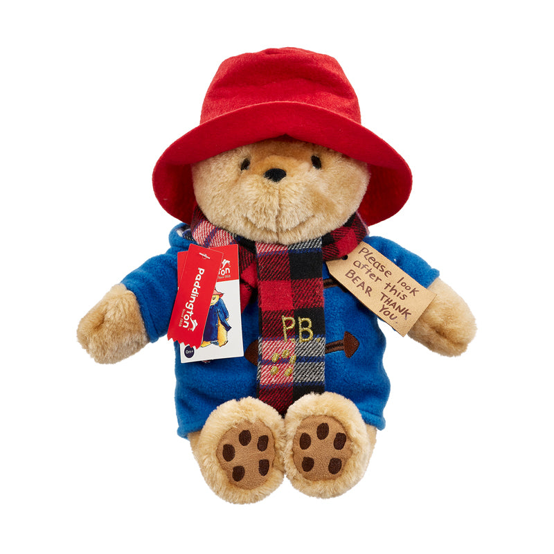Paddington Bear with Scarf Soft Toy 28cm at Baby City