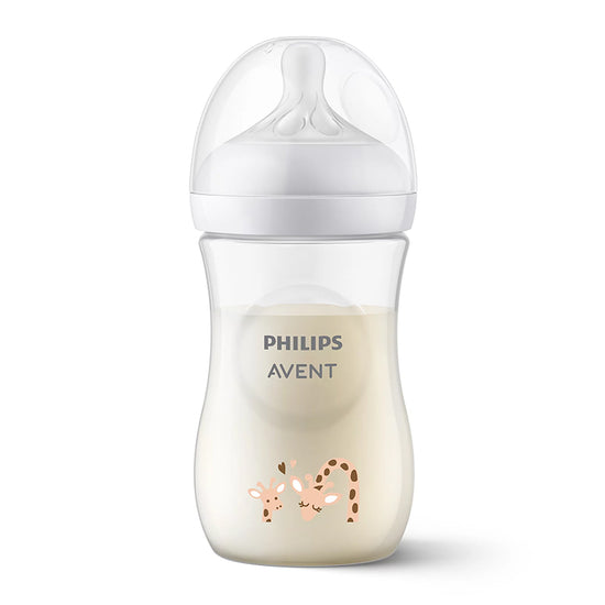 Philips Avent Natural Response 3.0 Bottle Giraffe 260ml at Baby City