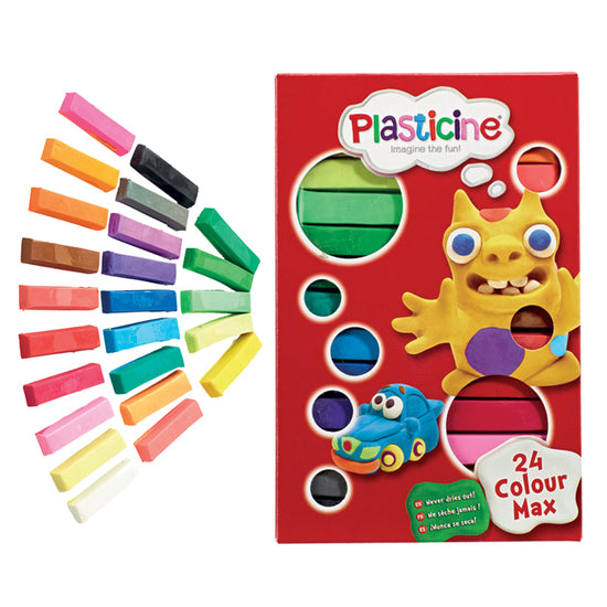 Plasticine 24 Colour Max at Baby City