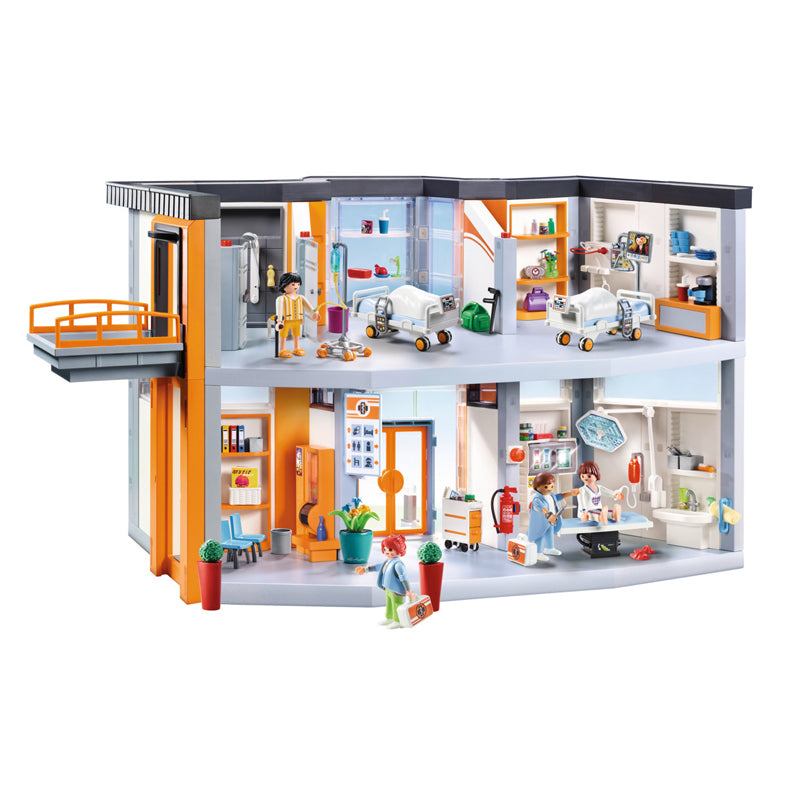 Load image into Gallery viewer, Playmobil City Life Large Hospital at Baby City
