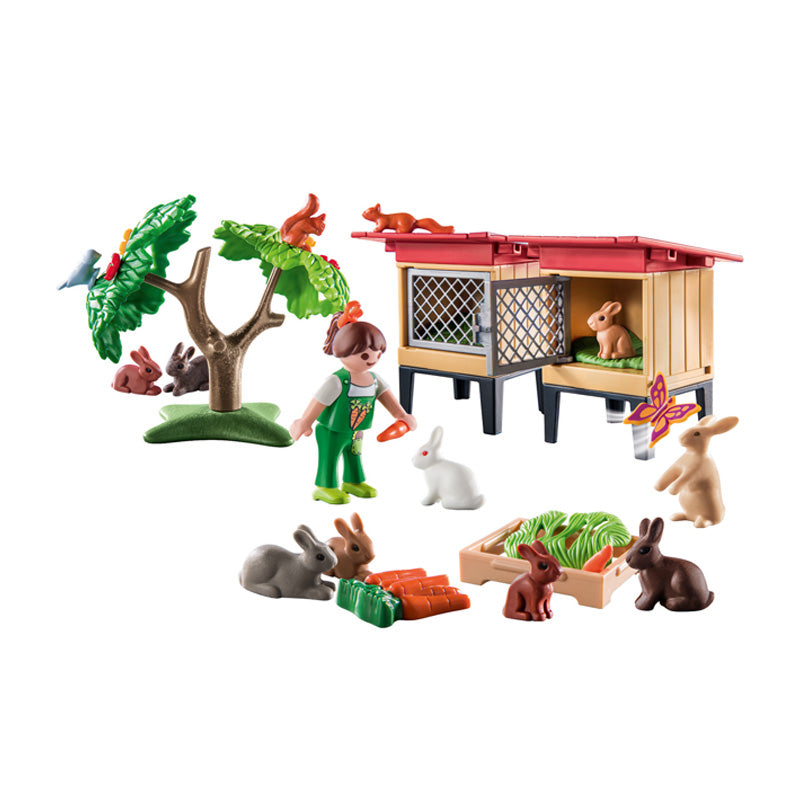 Playmobil Country Rabbit Hutch at Baby City