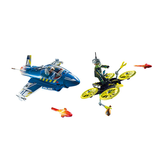 Playmobil Police Jet with Drone at Baby City