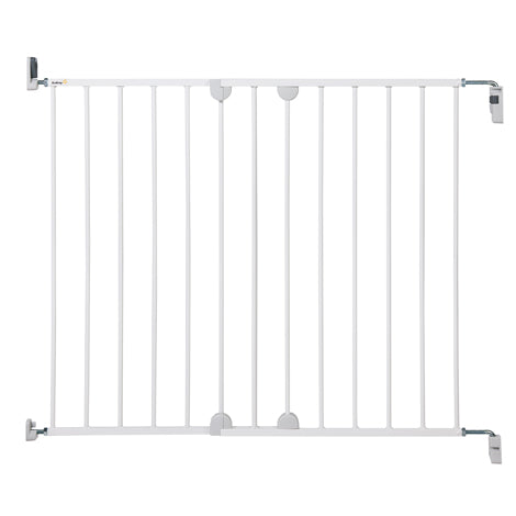 Safety 1st Wall Fixing Extending Metal White Gate at Baby City
