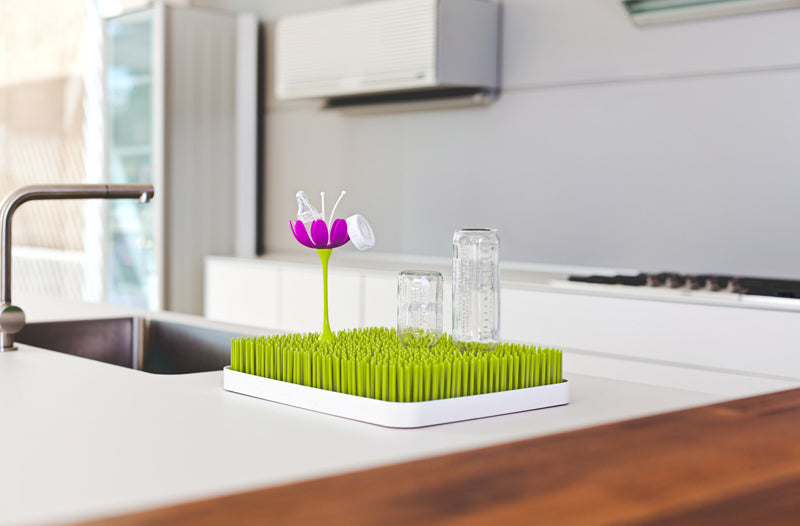 Boon GRASS Drying Rack Green l Baby City UK - Main Image