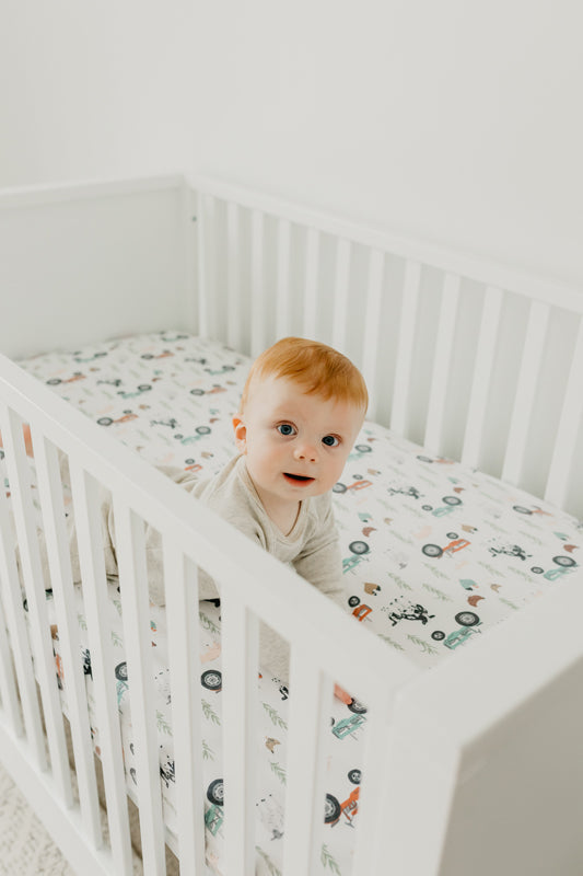 Copper Pearl Premium Elasticised Cot Sheet Jo l Available at Baby City