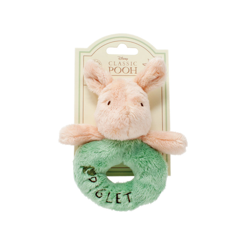 Disney Ring Rattle Piglet l Baby City UK Retailer