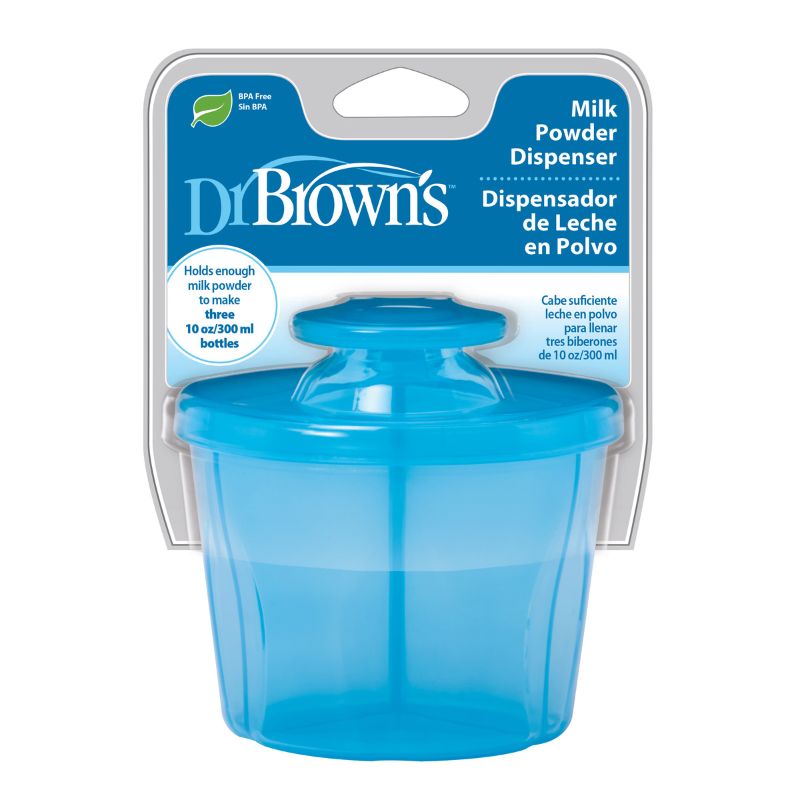 Dr. Brown's Option's Milk Powder Dispenser Blue l Baby City UK Retailer