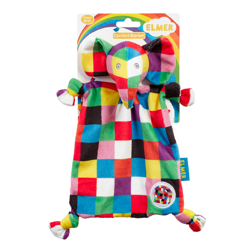 Elmer Comfort Blanket l Baby City UK Retailer