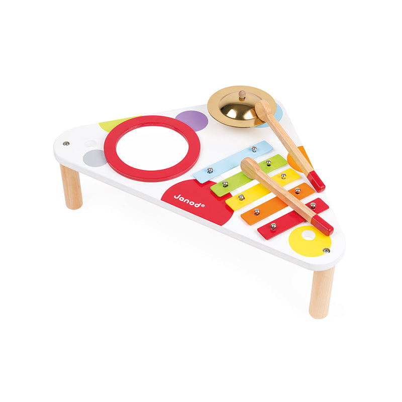 Janod Confetti Musical Table l Baby City UK Stockist