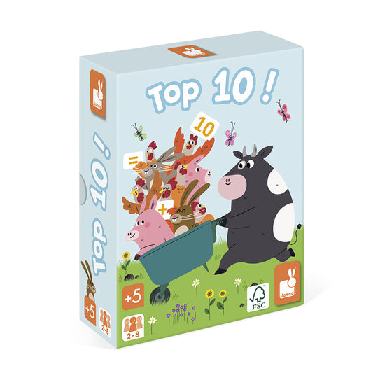 Janod Top 10! Strategy Game l Baby City UK Retailer