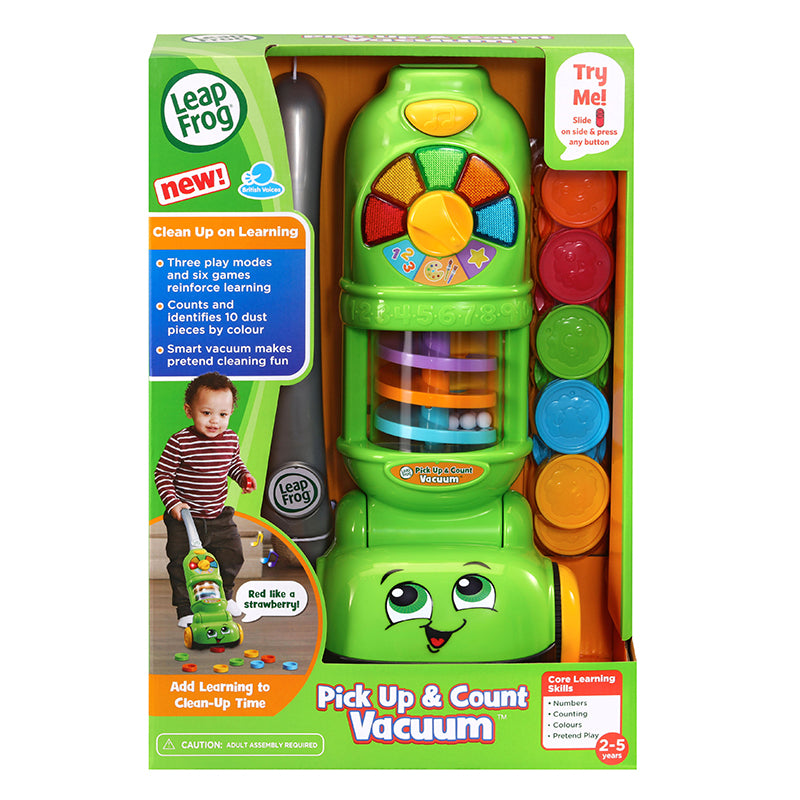 Leap Frog Pick Up & Count Vacuum l Baby City UK Retailer