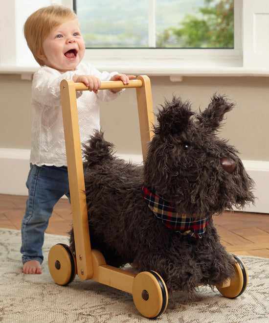 Little Bird Told Me Push Along Scottie Dog l Baby City UK Retailer