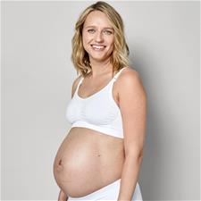 Medela Keep Cool Maternity & Nursing Bra White Large l Baby City UK Retailer