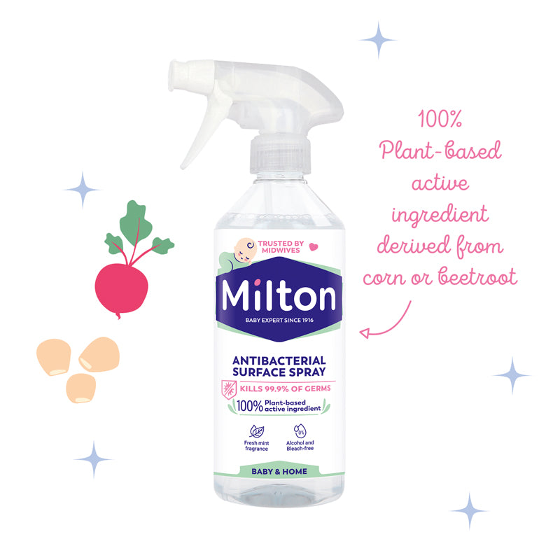 Milton Antibacterial Surface Spray 500ml l To Buy at Baby City