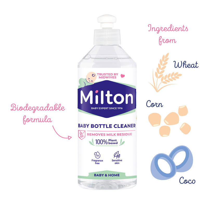 Milton Baby Bottle Cleaner 500ml l To Buy at Baby City