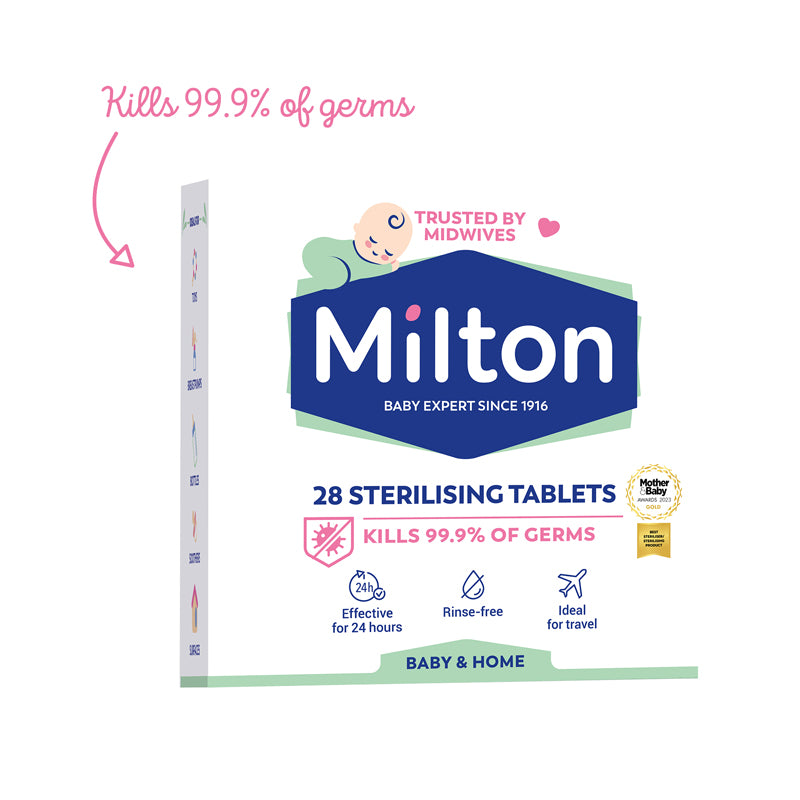 Milton Standard Sterilising Tablet 28Pk l Baby City UK