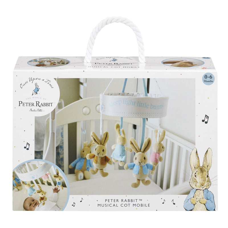Peter Rabbit Musical Cot Mobile l Baby City UK