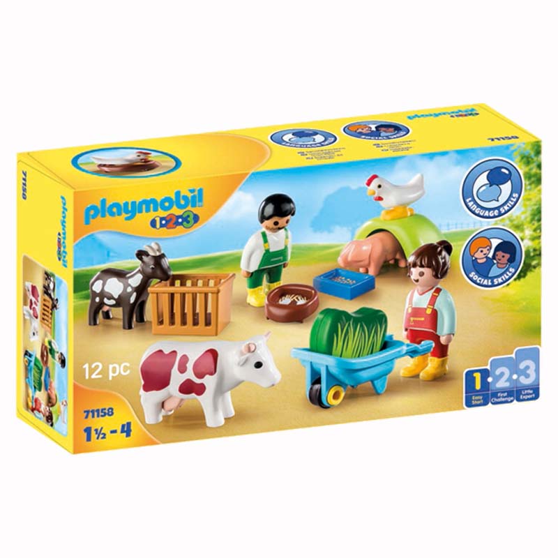 Playmobil 1.2.3 Fun on the Farm l For Sale at Baby City