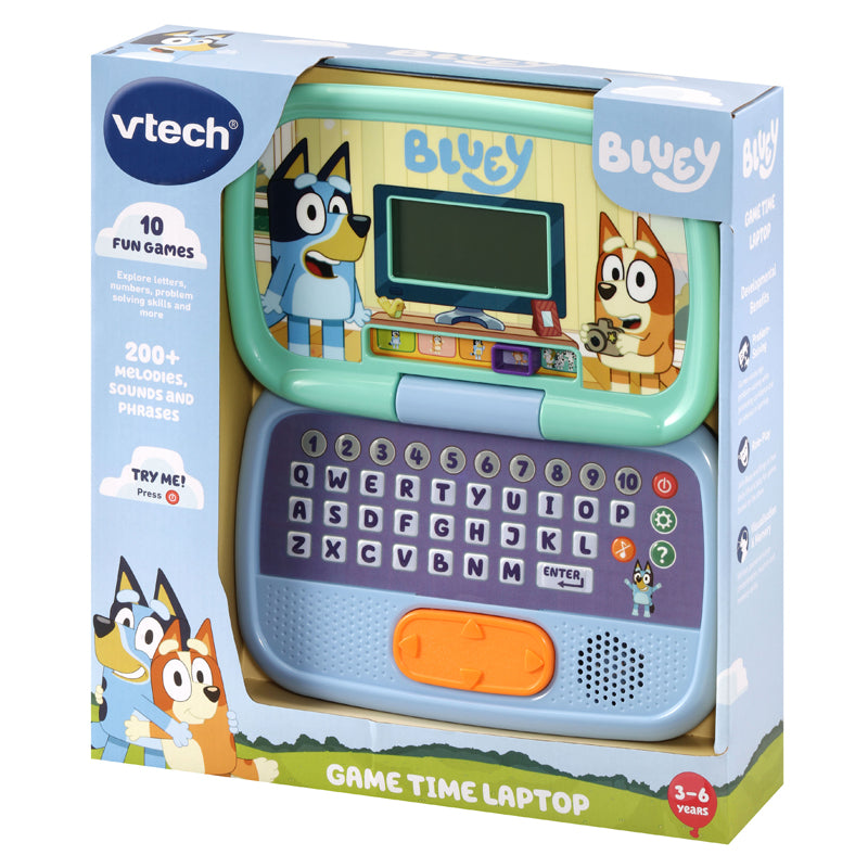 VTech Bluey Game Time Laptop at Baby City Online