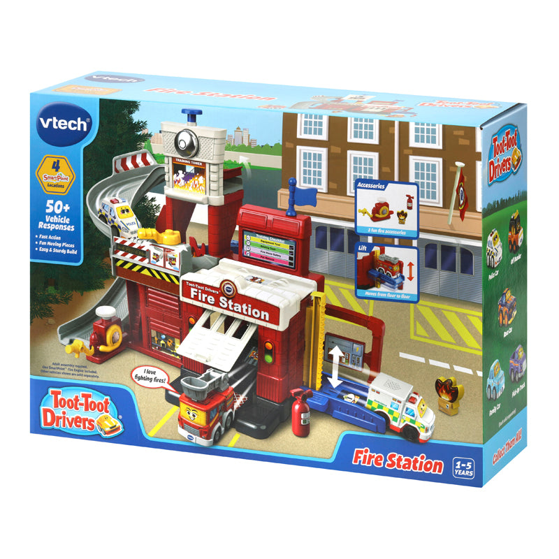 VTech Toot-Toot Drivers® Fire Station at Baby City Online
