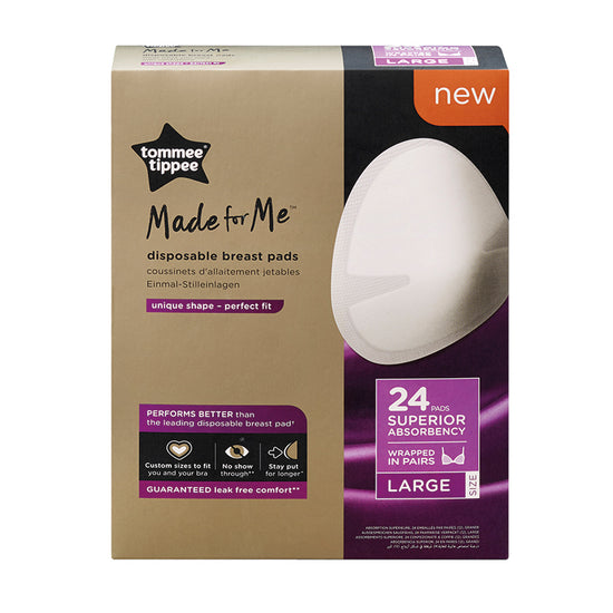 Tommee Tippee 24x Daily Breast Pads - Large at Baby City