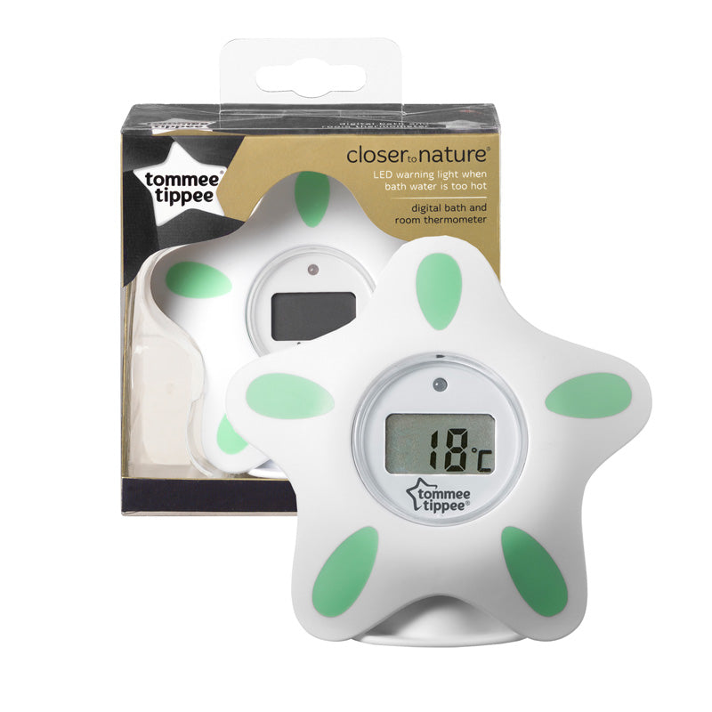 Tommee Tippee Closer to Nature Bath and Room Thermometer at Baby City