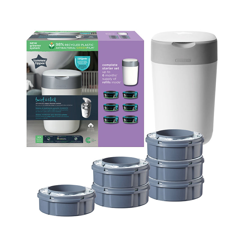 Tommee Tippee Twist & Click Tub with 6 Cassettes at Baby City