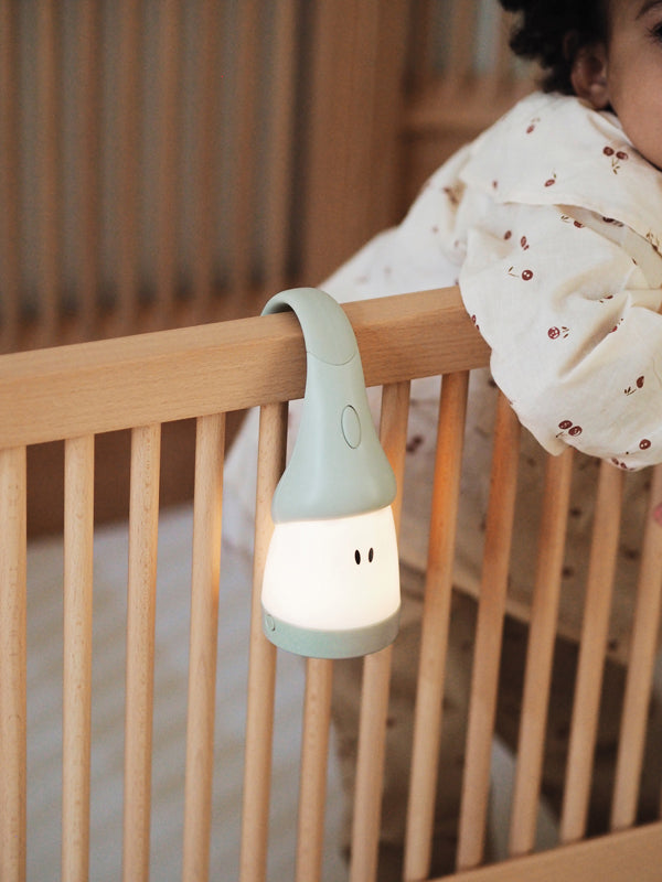 Béaba Pixie Torch 2-in-1 Portable Night Light - Sage Green at The Baby City Store