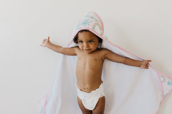 Baby City Retailer of Copper Pearl Premium Knit Hooded Towel Whimsy