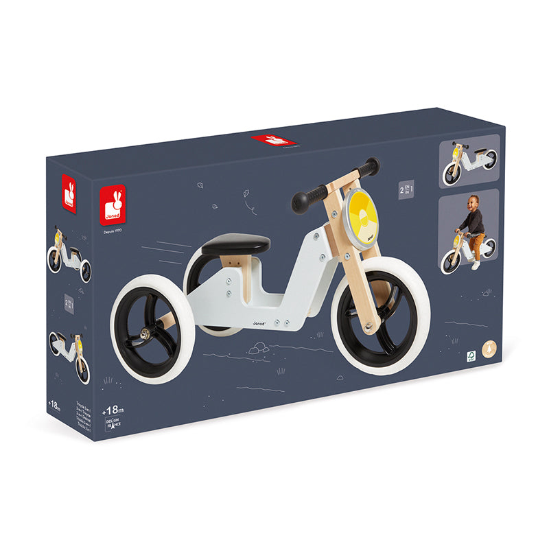 Janod 2-In-1 Tricycle at The Baby City Store
